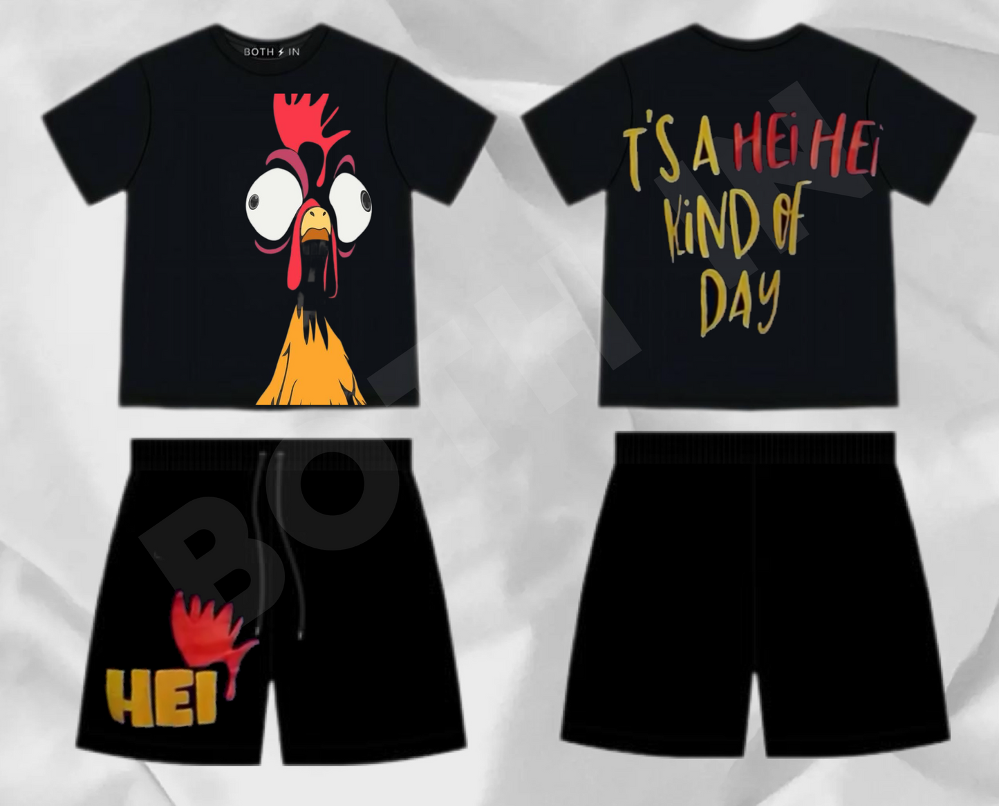 zHei Hei Set (T-Shirt + Short)