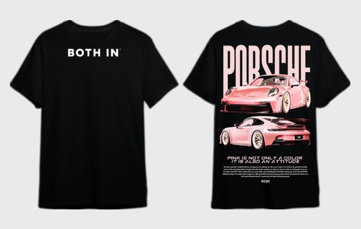 T-Shirt Pink Porsche
