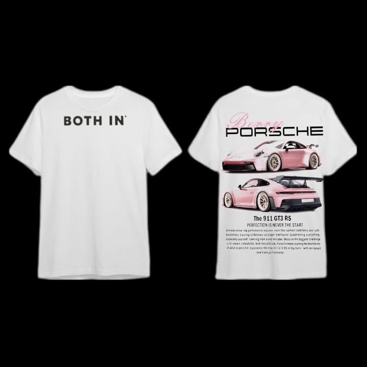 T-Shirt Porsches Pink