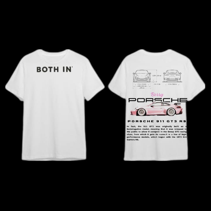 T-Shirt Pink Porsches