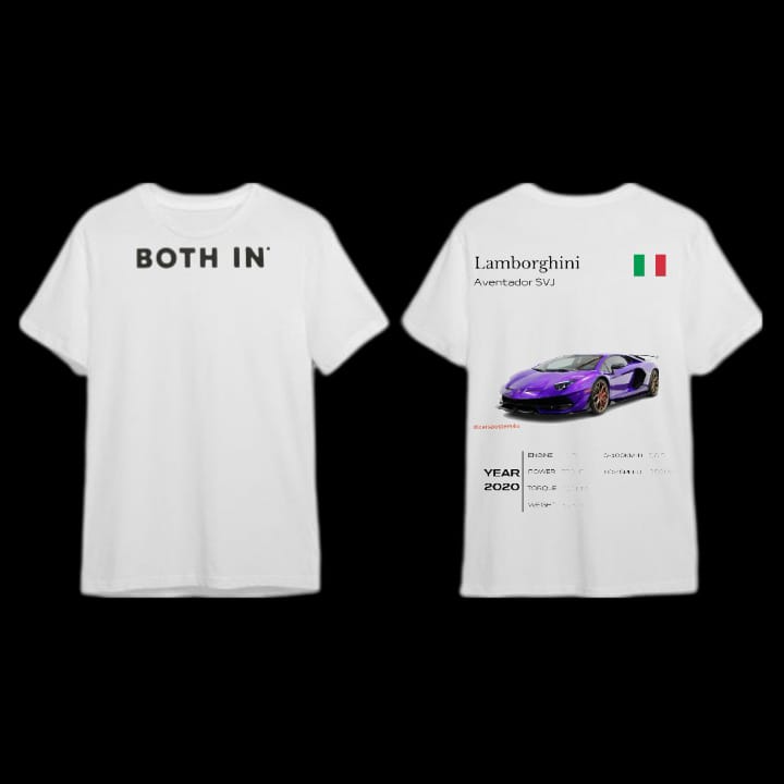T-Shirt Lamborghini Purple