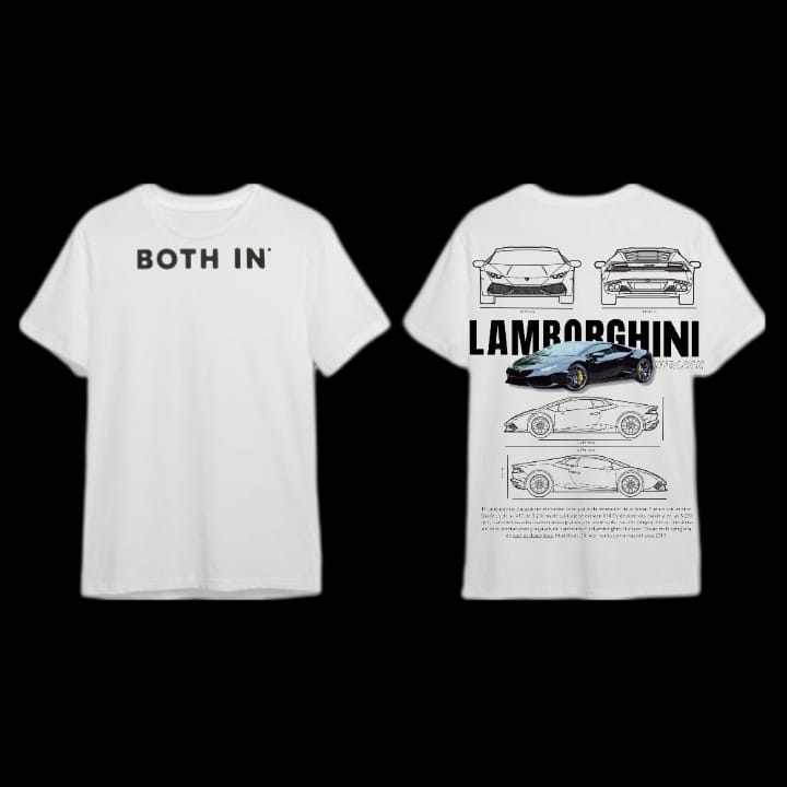 T-Shirt Lamborghini Black