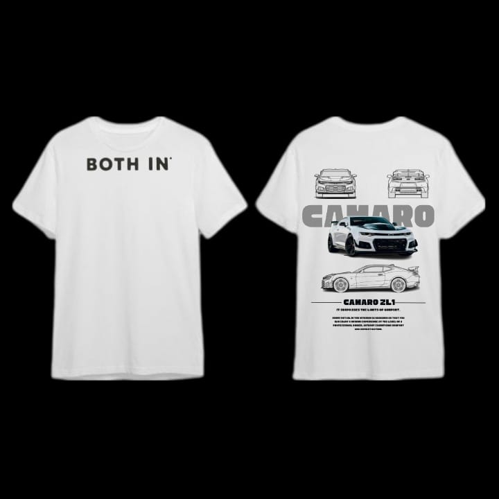 T-Shirt White Camaro