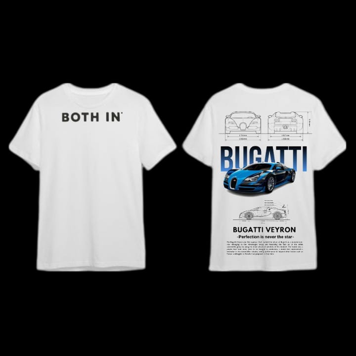 T-Shirt Blue Bugatti