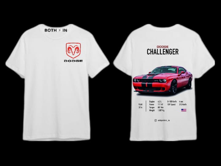 T-Shirt Dodge Challenger