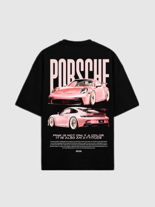 T-Shirt Pink Porsche