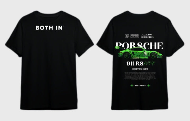T-Shirt Green Porsche