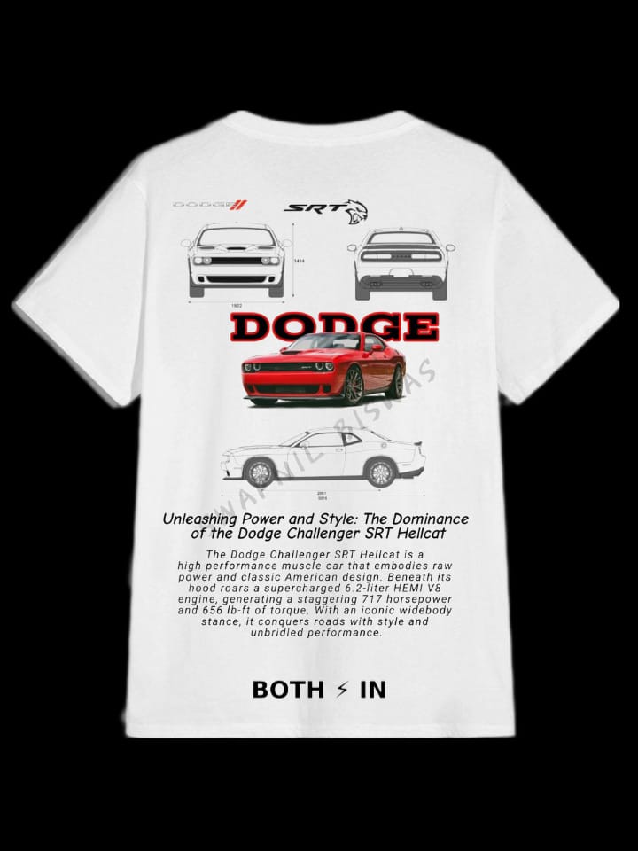 T-Shirt Red Dodge