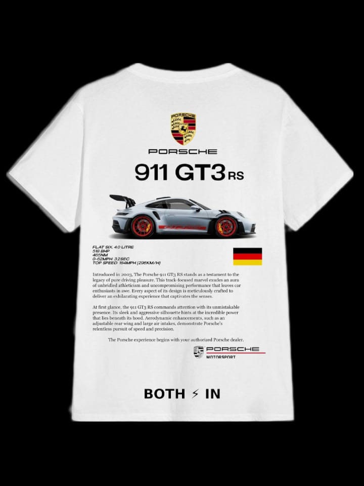 T-Shirt Porsche 911 GT3