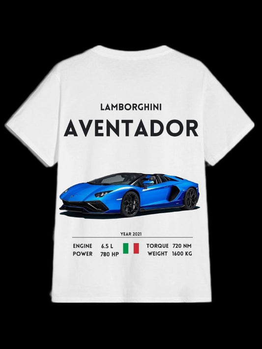 T-Shirt Aventador blue
